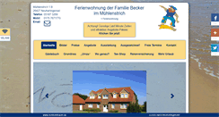Desktop Screenshot of neuharlingersiel-muehlenstrich.de